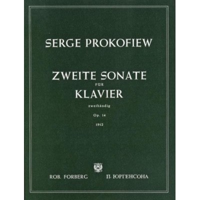 PROKOFIEV SERGE - PIANO SONATA N°2 OP.14