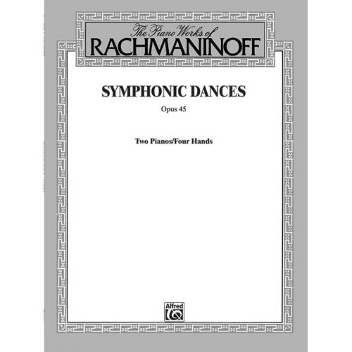 ALFRED PUBLISHING SYMPHONIC DANCES - PIANO DUET