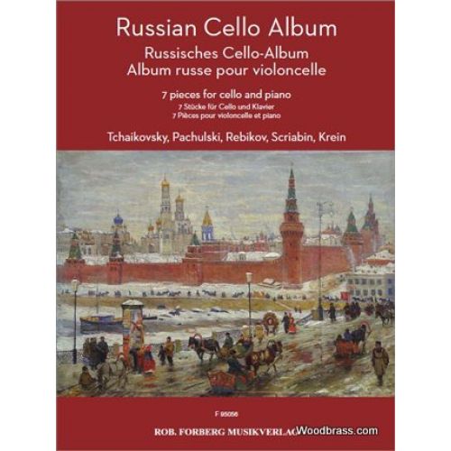 FORBERG RUSSIAN CELLO ALBUM - SEVEN PIECES FOR CELLO & PIANO