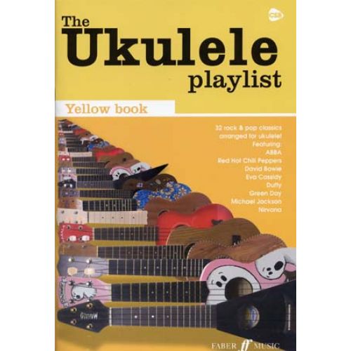 FABER MUSIC Ukulele Playlist Yellow Book 32 Rock & Pop Classics