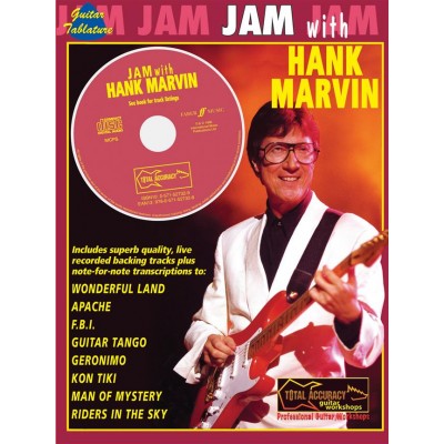 MARVIN HANK - JAM WITH HANK MARVIN + CD - GUITAR TAB