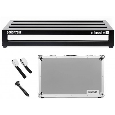 PEDALTRAIN CLASSIC 1 PEDALBOARD WITH TOUR CASE
