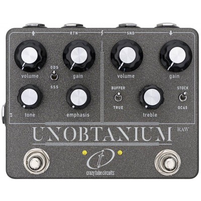 CRAZY TUBE CIRCUITS UNOBTANIUM RAW Overdrive