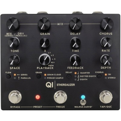 Qi Etherealizer Black - Reverb, Delay, Chorus, Granular Effect