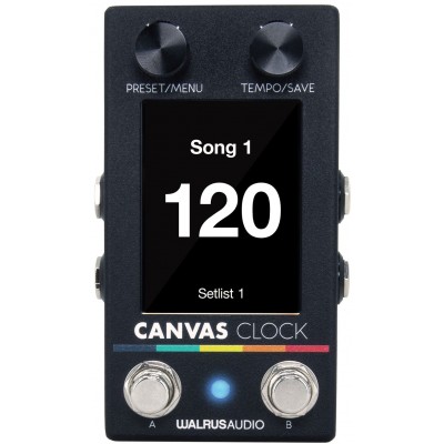 WALRUS AUDIO Canvas Clock