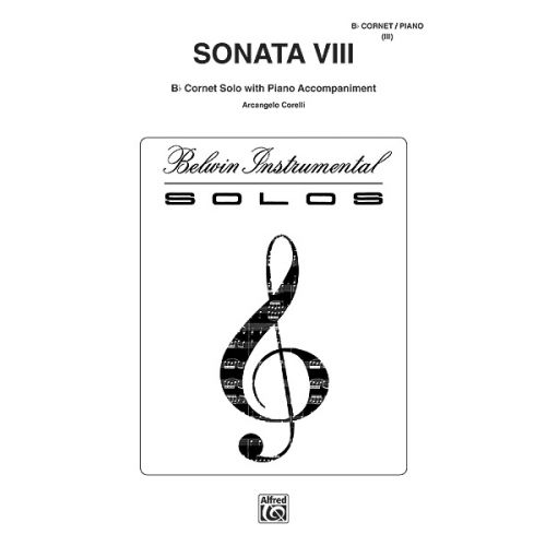 ALFRED PUBLISHING CORELLI ARCANGELO - SONATA NO 8 - TRUMPET
