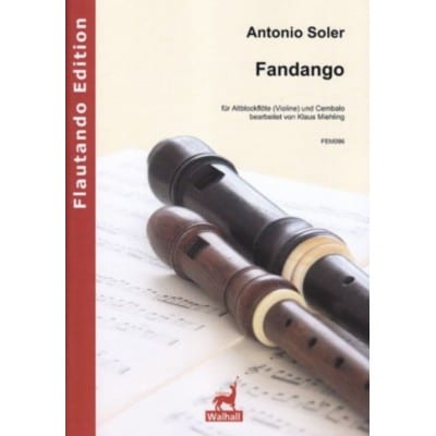  Soler Antonio - Fandango - Flute A Bec Alto and Clavecin