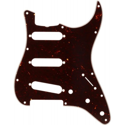 FENDER Pickguard 60s Strat SSS Tortoise Shell