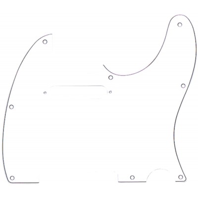Pickguard Tele White