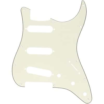 PICKGUARD STRAT SSS PARCHMENT