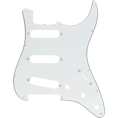 Pickguard 60S Strat SSS White