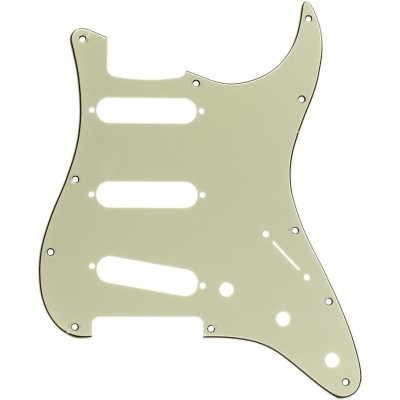FENDER PICKGUARD STRAT SSS MINT GREEN