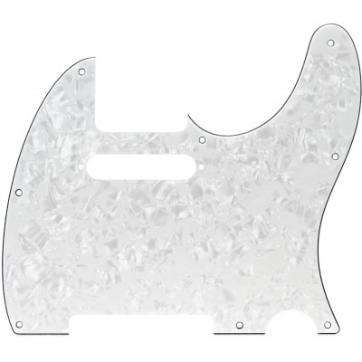Pickguard Tele White Pearl