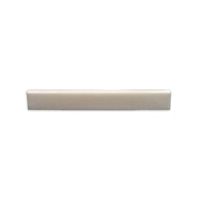 BONE SADDLE BLANK WHITE 83 X 12 X 3.2MM