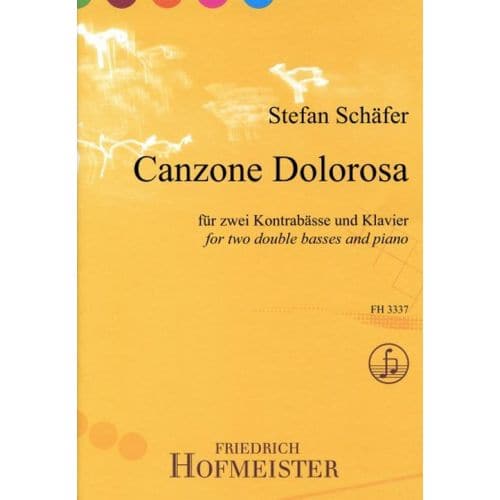 HOFMEISTER SCHAFER STEFAN - CANZONE DOLOROSA
