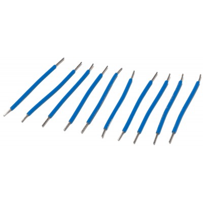 Pre-Cut Stripped Wire 1,5 - Blue
