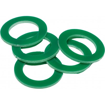 Custom Color Footswitch Washers Green