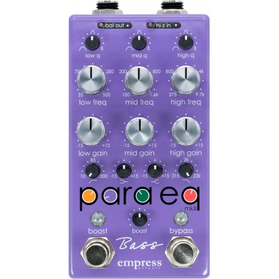EMPRESS EFFECTS Bass ParaEQ