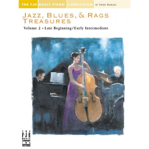 MUSIC SALES JAZZ BLUES AND RAGS TREASURES VOLUME 2 - PIANO SOLO