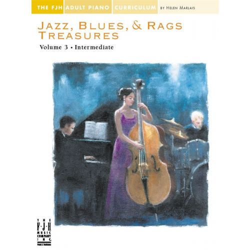 JAZZ BLUES AND RAGS TREASURES VOLUME 3 - PIANO SOLO