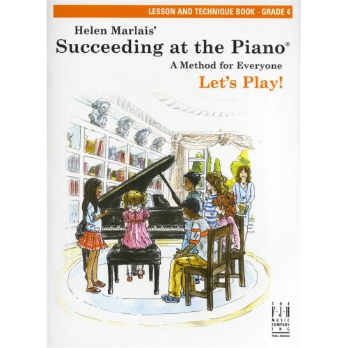 MARLAIS HELEN SUCCEEDING AT THE PIANO LESSON TECHNIQUE GRADE 4 - PIANO SOLO
