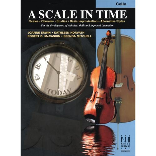 MUSIC SALES ERWIN HORVATH MCCASHIN MITCHELL A SCALE IN TIME - CELLO
