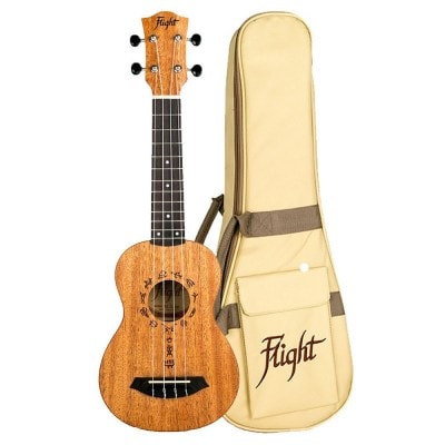 DUS371 SOPRANO UKULELE – AFRICAN MAHOGANY