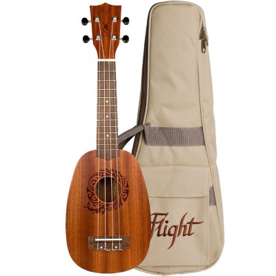 NUP310 PINEAPPLE UKULELE – SAPELE