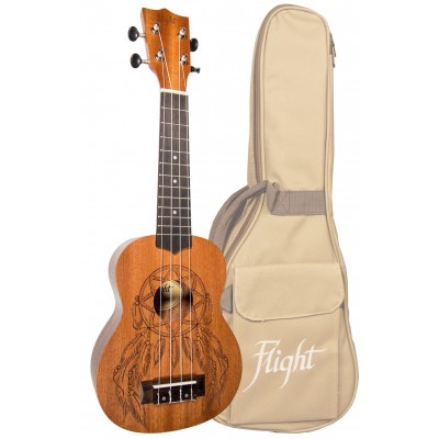 FLIGHT Nus350Dc Dreamcatcher Soprano Ukulele