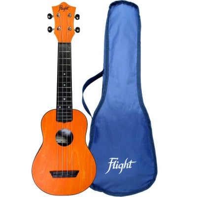 TUS35 ABS TRAVEL UKULELE - ORANGE