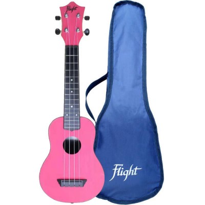 tus35 abs travel ukulele - pink