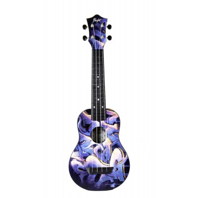 Tus40 Abs Travel Ukulele - Graffiti