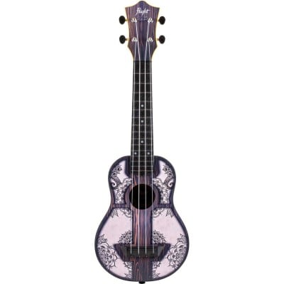 TUS40 TRAVEL UKULELE - MANDALA WOOD