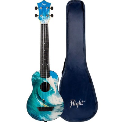 TUSL25 LONG NECK TRAVEL UKULELE – SURF