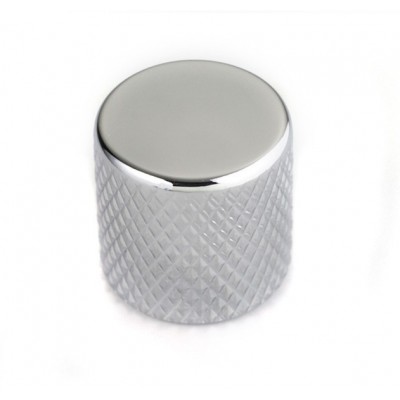 FLAT TOP KNOB POUR P.BASS ET TELE CHROME 6MM (2)