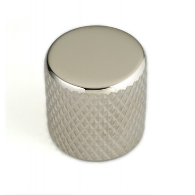 FLAT TOP KNOB POUR P.BASS ET TELE NICKEL 6MM (2)