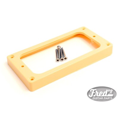 EM1 GIBSON-STYLE PU RING WITH SCREWS CREAM TALL