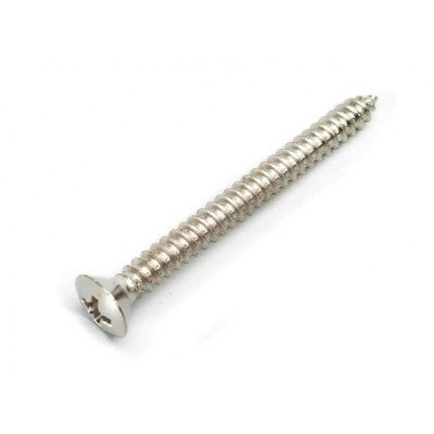 FRED S GUITAR PARTS NECK SCREW NICKEL 20 PACK
