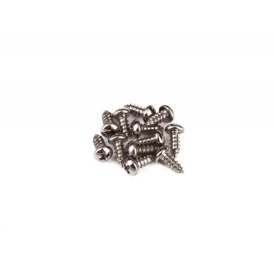 FENDER Slide Switch Mounting Screws - Jaguar/jazzmaster, (4-40 X 1/4 ), Nickel (12)