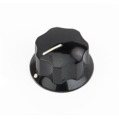 Deluxe Jazz Bass Upper Concentric Knob, Black