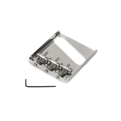 HIGHWAY ONE TELECASTER BRIDGE ASSEMBLY, CHROME