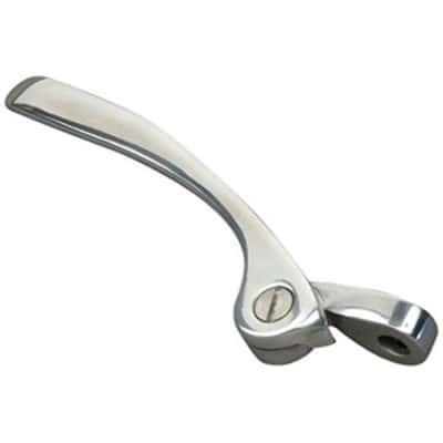 BIGSBY HANDLE ASSEMBLY, D.E. FLAT STYLE, STAINLESS