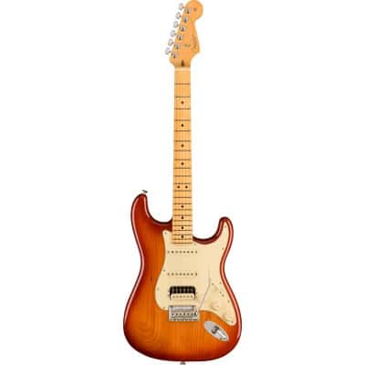 FENDER AMERICAN PROFESSIONAL II STRATOCASTER HSS MN, SIENNA SUNBURST