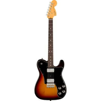 FENDER AMERICAN PROFESSIONAL II TELECASTER DELUXE RW, 3-COLOR SUNBURST