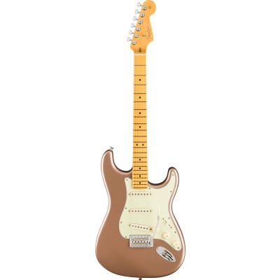 American Professional Classic Stratocaster MN Faded Firemist Gold