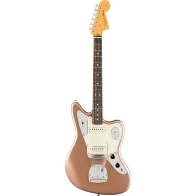 American Professional Classic Jaguar RW Faded Firemist Gold