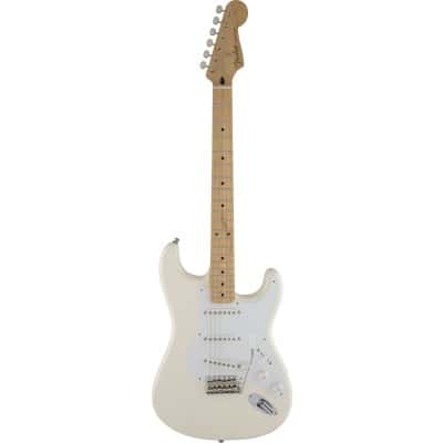 JIMMIE VAUGHAN TEX-MEX STRAT MN, OLYMPIC WHITE