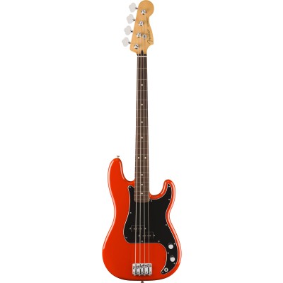 FENDER Precision Bass Player II Rw Coral Red