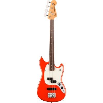 Mustang Bass PJ Player II RW Coral Red