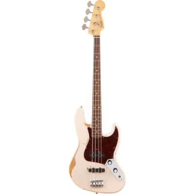 FENDER FLEA JAZZ BASS RW, ROADWORN SHELL PINK